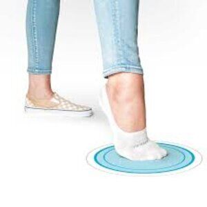 Sheec Active X SoleHugger High Cut No Show Socks Shoe Size Y2 Y3 NWT